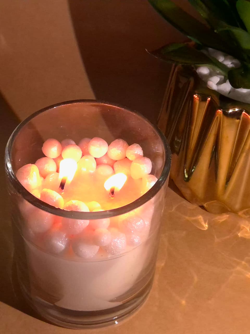 Ivory Pearl Candle