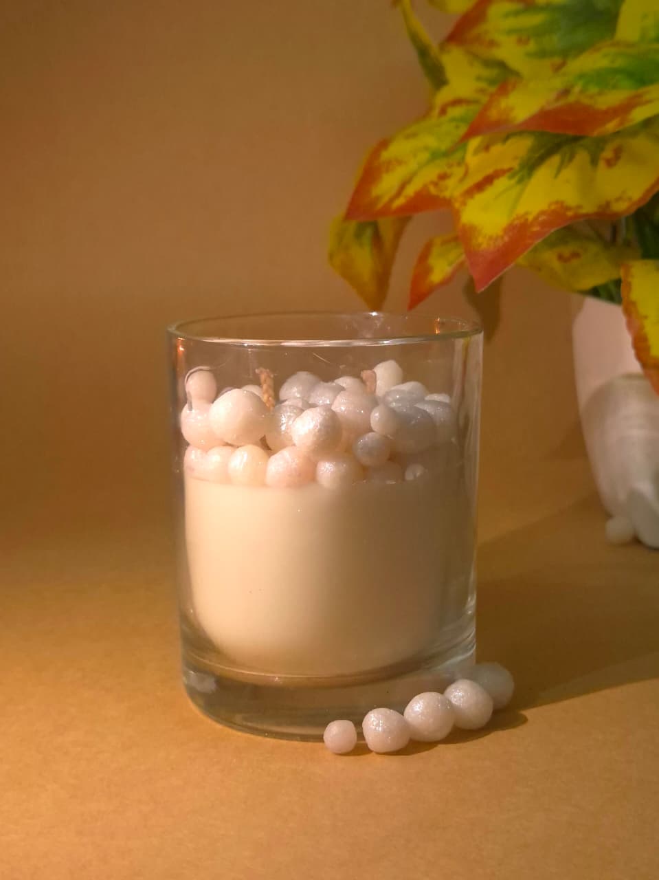 Ivory Pearl Candle